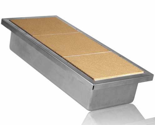 Advanced Ceramic Tiles create a durable and affordable premix gas burner.